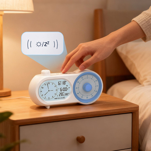 Minuterie visuelle 2 en 1 bon marché pour la salle de classe, enseignement, jeux, petite table, horloge numérique, station, réveil pour les élèves du secondaire - Product Image 5