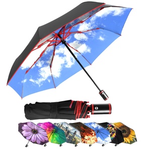 Parapluie pliable personnalisé avec logo, protection solaire UV, pare-soleil, coupe-vent, portable, livraison gratuite, promotion 2025 - Product Image 1