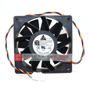 เดลต้า PFB1224GHE 120 มม. 24V 1.62A พัดลมแกนหมุนแบบลูกปืนคู่ พัดลมระบายความร้อนอินเวอร์เตอร์แรงลมสูง - Product Image 1