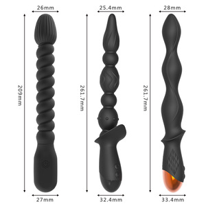 هزاز شرجي مقاوم للماء بـ10 سرعات من تي تي فورست، خرزات شرجية، قابس مرن من السيليكون، مدلك للبروستاتا للرجال/النساء - Product Image 5