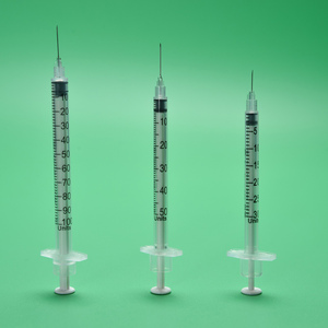 Jeringa de Insulina Desechable de Grado Médico de Alta Calidad de 1 ml para Inyección de Insulina para la <span class=keywords><strong>Diabetes</strong></span> - Product Image 6