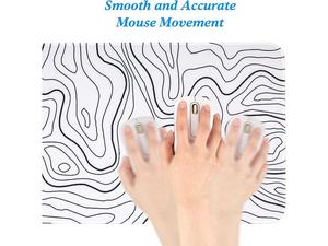 Chuột Pad Chơi Game Lớn Dài Mở Rộng Địa Hình Mousepad Lớn Đầy Đủ Bàn Phím Pad Bàn <span class=keywords><strong>Mat</strong></span> Trắng 800*300 - Product Image 3