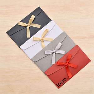 Sobres Personalizados de Fábrica para Ahorrar Dinero, Sobres A4 para Invitaciones de Boda con Ventana, Sobre de Papel Personalizado Rojo - Product Image 1
