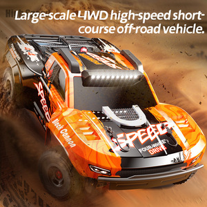 JJRC Coche RC de Alta Velocidad con Tracción a las Cuatro Ruedas a Escala 1:8 - Camioneta Corta Todoterreno Profesional con Control Remoto Sin Escobillas - Product Image 4