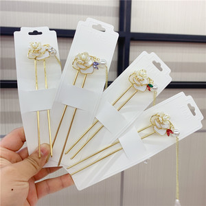 Horquillas de estilo antiguo, adornos para el cabello con borlas, horquillas de estilo corte, accesorios para el cabello para Hanfu de mujer, horquillas de perlas. - Product Image 1