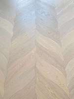 Parquet en bois à motifs irréguliers, forme de feuille, parquet en bois à motifs hexagonaux