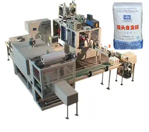 Low Cost Flour Sugar Paper Bag Filling Sealing Packing Machine