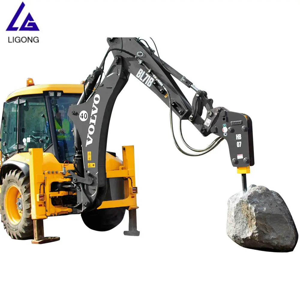 Mini Rock Hammer, Thủy Lực Rock Breaker Máy Xúc Thương Hiệu Road Breaker, Demolition Breaker Hammer