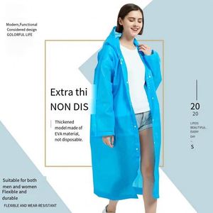Poncho Impermeable Portátil con Logotipo Personalizado, Grueso, de EVA, para Todo el Cuerpo, Moderno, para Viajes y Excursiones al Aire Libre, para Adultos, Hombres y Mujeres - Product Image 4