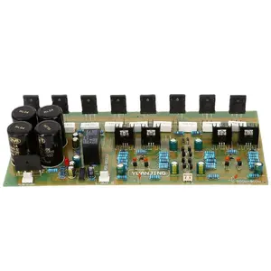 2SA1943/2SC5200 eight tube high power audio amplifier board 400W+400W