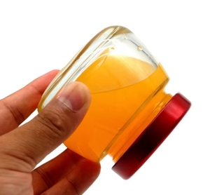 Lọ thủy tinh nhỏ cho Jelly mứt chim của Tổ container Pudding chai với màu nắp nhôm - Product Image 5