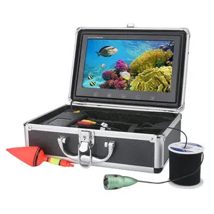 Moniteur couleur 10 "pouces 20m 30M 50M 1000tvl WiFi caméra vidéo de pêche sous-marine