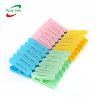 Colorful Plastic Clothespins