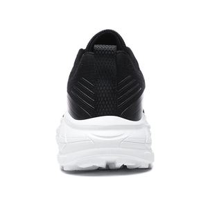 Chaussures de sport respirantes légères blanches/noires, baskets tissées pour femmes, chaussures de marche d'été avec semelle intérieure en EVA - Product Image 2