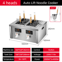 Cuiseur électrique de nouilles d'acier inoxydable de restaurant commercial