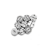 Pièces moulées par injection en plastique ZHENJIA S136 avec code date (année, mois) et services de fabrication, inserts recyclés marqués par une date.