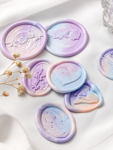Ngày Valentine Rose Loạt Tem Đồng Đầu/Châu Âu Retro Phong Bì Niêm Phong Quà Tặng Bao Bì/Stamp Set Trang Trí/Bán Buôn - Product Image 5
