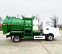 Camion poubelle électrique BYD 4x2 5 m³ à conduite à gauche (RHD) - Compacteur de déchets pour cuisine - Meilleures ventes