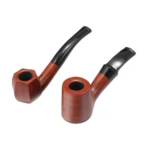 Cachimbo De Madeira Crafts Custom Handcrafted Smoke Herb High Quality Hot Sale Oem Odm Rosewood Hand Small Wooden Smoking Pipe