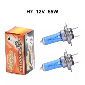 Lampadine Alogene per Fari Auto 12V H1 H4 H7 H8, Luce Bianca <span class=keywords><strong>Super</strong></span> Luminosa 5200K, Sostituzione OEM per Fari Anteriori - Product Image 5