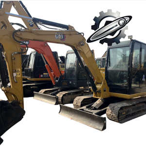 Excavatrice Caterpillar 306E2 d'occasion, marque japonaise d'origine, mini-excavatrice sur chenilles en caoutchouc de 6 tonnes, modèle 2023 - Product Image 1