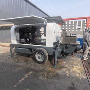 <span class=keywords><strong>Pompe</strong></span> à béton montée sur remorque pour petits projets et entreprises de <span class=keywords><strong>location</strong></span> 30m3/h - Product Image 6