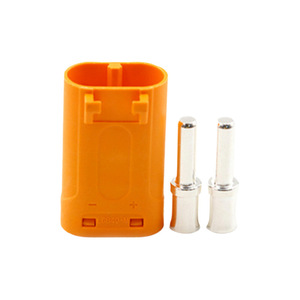 ขั้วต่อที่ใช้ร่วมกันได้กับ Amass LCB40-M/F XT90 - สายทองแดงชุบเงินพร้อมขั้วต่อแบบจีบสำหรับชุดแบตเตอรี่ Li-ion - Product Image 2