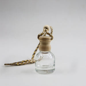 ขวดแก้วเปล่าสำหรับน้ำหอมปรับอากาศในรถยนต์ขนาด 8 มล. พร้อมฝาปิด สำหรับใส่น้ำมันหอมระเหย  สามารถใส่โลโก้ได้ - Product Image 6