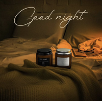 Ensemble de bougies parfumées en cire de soja noire de luxe pour la maison, pour soulager le stress et favoriser le sommeil, cadeaux d'anniversaire