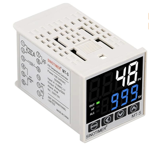 Controlador de temperatura PID <span class=keywords><strong>Digital</strong></span> económico Relé de calefacción/refrigeración Termostato de salida SSR Termocontrolador - Product Image 3