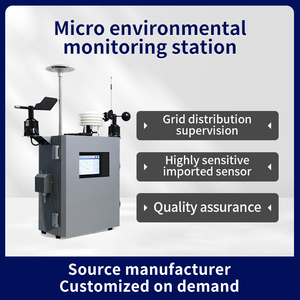 Système de surveillance de la pollution atmosphérique PM2.5 PM10 TSP HCL H2S O2 VOC NH3 CO2, analyseurs de gaz, station de surveillance environnementale - Product Image 3
