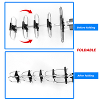 Rotator Outdoor Tv-Antennes Digitale Dvb T Antenne Op Afstand Bedienbare Draaibare Antenne 360 Graden Rotatie Tv-Antenne