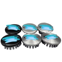 Autocollant de couvercle de moyeu de roue 83mm 68mm, capuchon central pour jantes, emblème de logo pour Chevrolet GMC, capuchons centraux de roue