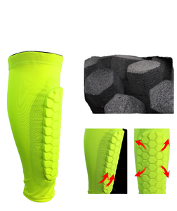 Pronto per la spedizione all'ingrosso regolabile di protezione del polpaccio di calcio manica di compressione <span class=keywords><strong>parastinchi</strong></span> da calcio protezioni - Product Image 3
