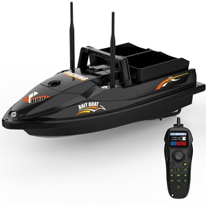 เรือตกปลา V600GPS พร้อมระบบ GPS ควบคุมด้วยวิทยุ  แบบสองช่องใส่เหยื่อ  200P 500M 3KG  ระบบกลับอัตโนมัติ  ปล่อยเบ็ดได้  รองรับ FishFinder - Product Image 1