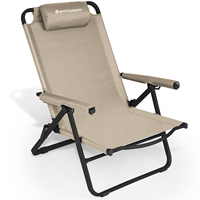 Chaise de jardin pliable moderne en aluminium et tissu Oxford pour enfants, pêche, camping, usage extérieur