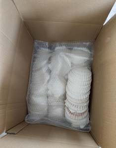 Mariscos de Vieira de alta calidad Conchas con media concha de vieira secas y limpias para decoración en stock - Product Image 5