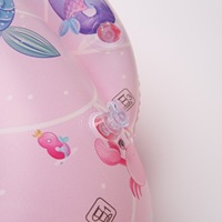 Flotteur de piscine gonflable mignon pour enfants, anneau de natation pour bébé, siège flottant pour piscine ou plage, produits à roulettes
