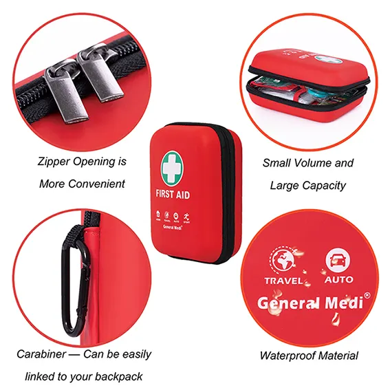2023 뜨거운 판매 CE 승인 맞춤형 응급 처치 키트 가방 야외 비상 외상 키트