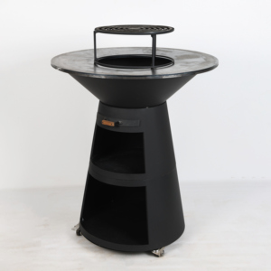 Grande plaque de cuisson extérieure pour barbecue au bois en acier au carbone, pour braser et griller - Product Image 3