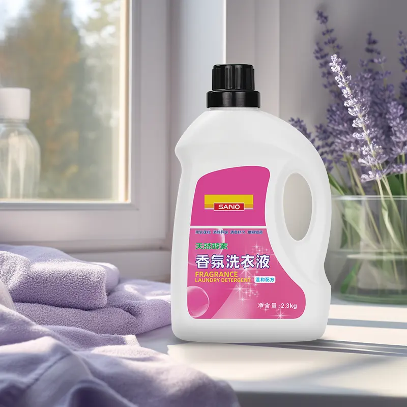 Detergente líquido desechable Sanvo para ropa 2,3 kg antifúngico para uso en prendas de vestir lavar ropa empaquetada en bolsas