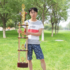 JinZun – grand trophée international personnalisé, nouveau design, vente directe d'usine, coupe de la <span class=keywords><strong>ligue</strong></span> <span class=keywords><strong>des</strong></span> <span class=keywords><strong>champions</strong></span>, pour star - Product Image 5