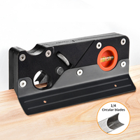 Chamfer Plane 7 in 1 Alat Pemotong Kayu Manual dari Aluminium Alloy dengan Waterpass, Alat Pembingkai untuk Pertukangan Kayu Industrial Imbot