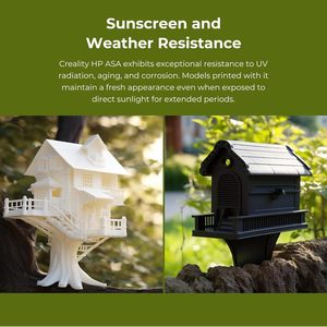 Para 1,2 kg 1,75mm negro ASA filamento tolerante a altas temperaturas carrete de impresora 3D 2.2lbs - Product Image 4