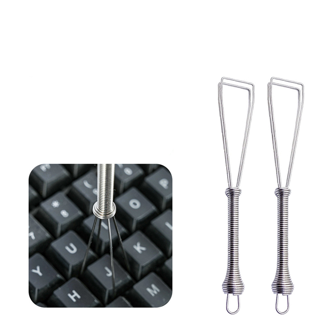 Spiral Metal Mechanical  Keyboard Keycap Switch Puller  Spring