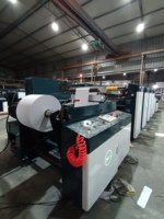 Nouvelle machine d'impression flexographique automatique 5 couleurs à économie d'énergie 150m/min 650-1000mm avec système de séchage électrique à conception pétale haute performance