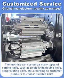 Macchina Confezionatrice Orizzontale Automatica Flow Pack a Cuscino per Biscotti Sandwich, <span class=keywords><strong>Waffle</strong></span> Tondi, Piccoli Wafer e Cookie - Product Image 2