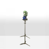Agitateur automatique en acier inoxydable à couple élevé, mélangeur industriel avec moteur pour l'émulsification et le mélange de liquides, capacité de 1000 L