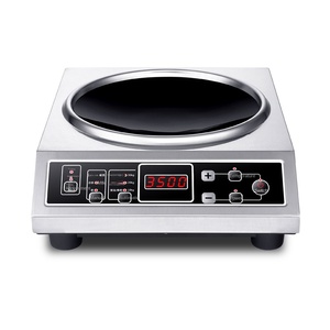 220V Commercial Induction Cooker 3500W High-power Stainless Steel Induction Stove <b>Electric</b> Stove 8-speed - Product Image 4