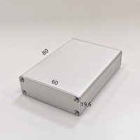 Caja de Control de Red Electrónica para Exteriores, de Aleación de Aluminio, con Protección IP54, Extruida, Anodizada